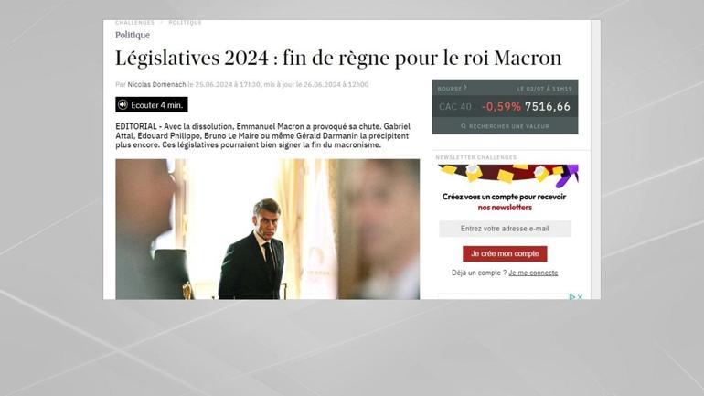 Macron kendi sonunu mu getirdi Büyük fiyasko