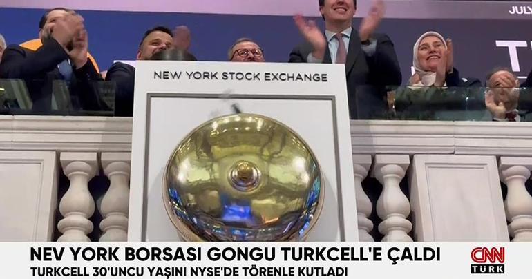 New York borsası gongu Turkcelle çaldı