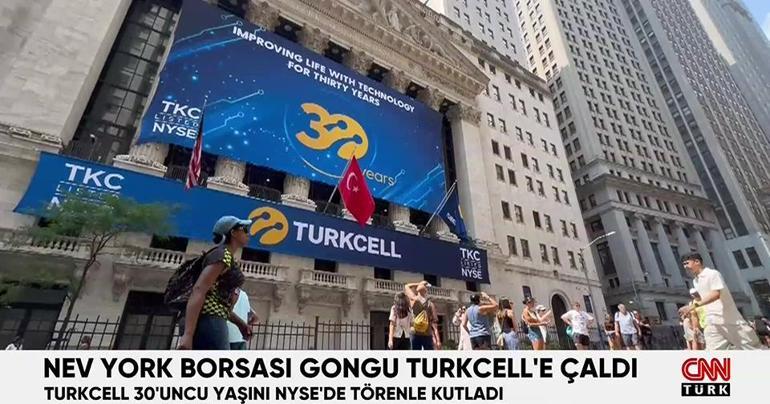 New York borsası gongu Turkcelle çaldı