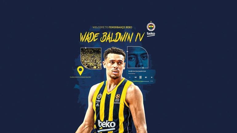 Fenerbahçe Beko, Wade Baldwin IV ile kadrosunu güçlendirdi