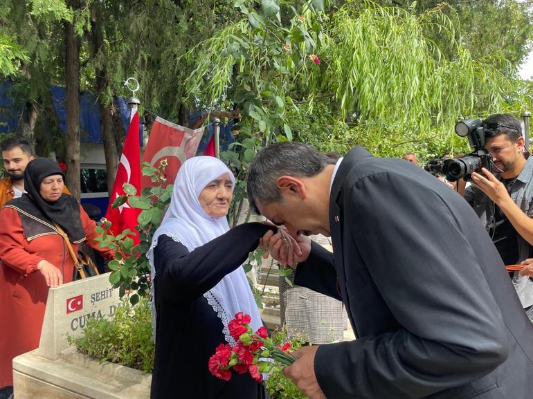 Bakan Tekinden 15 Temmuz Şehitliğine ziyaret