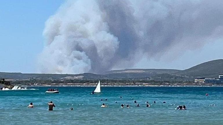 SON DAKİKA... Çeşmede orman yangını: 3 kişi can verdi