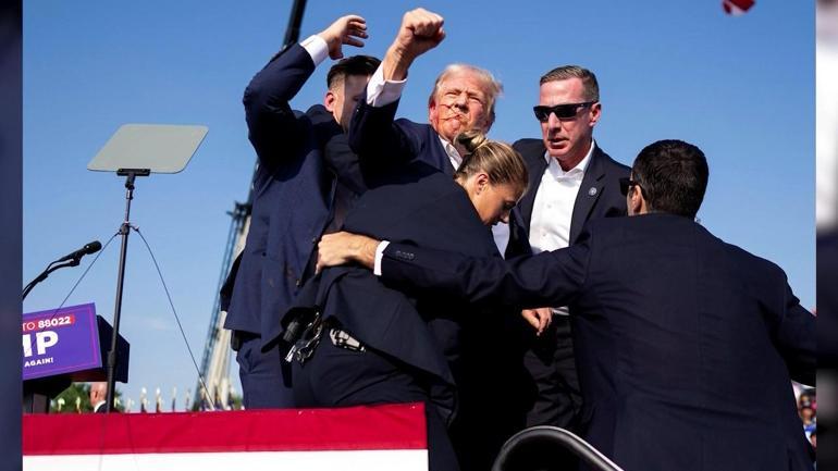 O an Trumpı vuran kurşunu böyle fotoğrafladı