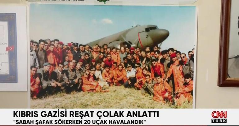 50 yıl önceki harekatın o anları... Kıbrıs Gazisi Reşat Çolak CNN TÜRKe anlattı