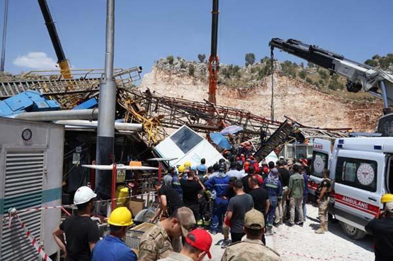 Gabar Dağında petrol sahasında sondaj kulesi devrildi: 1 işçi hayatını kaybetti