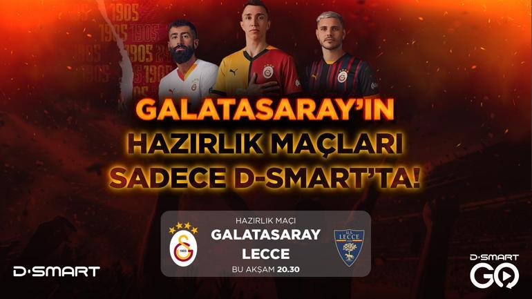 Galatasarayın rakibi İtalyan Lecce Mauro Icardi sahne alıyor...