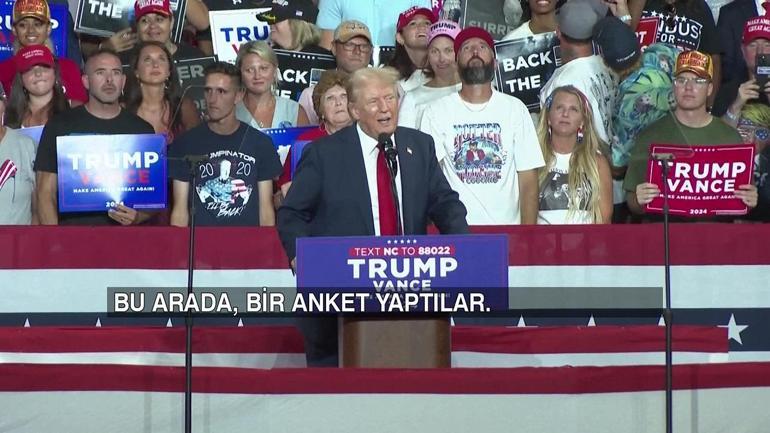 Video Haber | Trump rakiplerine seslendi: Yalancı Kamala, çarpık Joe