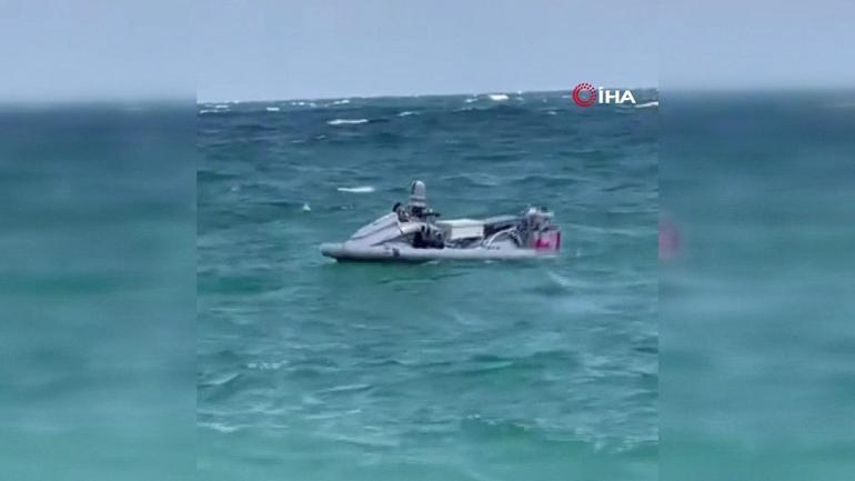 Sahilde patlayıcı madde yüklü jet ski alarmı Ukrayna donanmasına mı ait