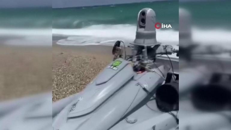 Sahilde patlayıcı madde yüklü jet ski alarmı Ukrayna donanmasına mı ait