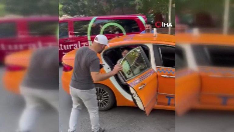 Sultanahmette turist dolandırıcılığı: Taksiciye meslektaşlarından tepki | Video Haber