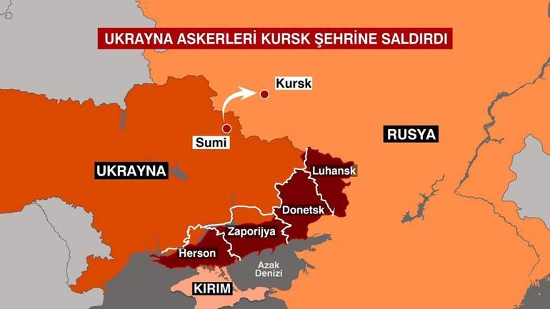 Video | Ukrayna ordusu Rusyanın Kursk şehrine girdi