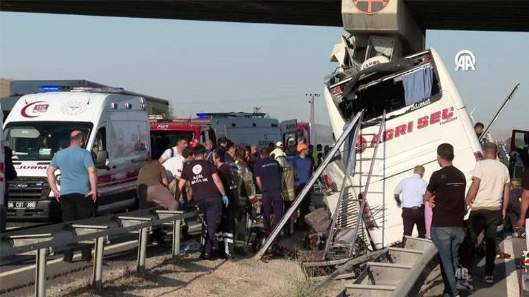 Ankara otobüs kazasında ölenlerin kimlikleri belli oldu mu ANKARA POLATLI KAZA