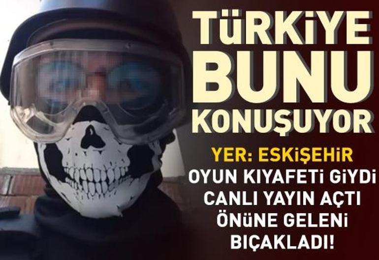 VİDEO | Maske, çelik yelek, bıçak, balta Adım adım Eskişehirdeki o dehşet anları CNN TÜRKte