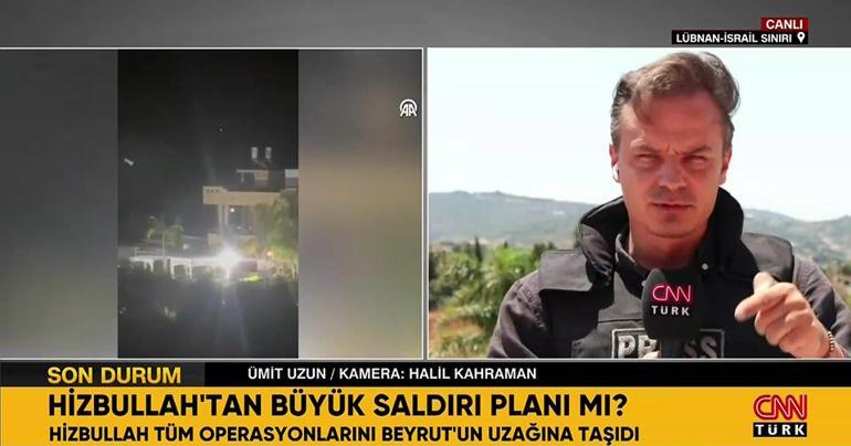 Hizbullah kalesini taşıyor: Büyük saldırı mı CNN TÜRK sıcak noktadan bildiriyor...