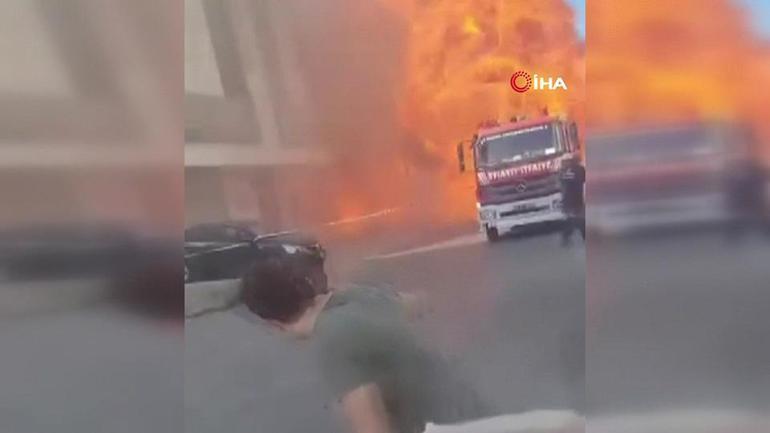 VİDEO | Beylikdüzü’nde korku dolu anlar: Trafo bomba gibi patladı