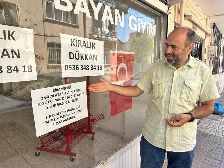 Böyle kiralık ilanı görülmedi 400 ekmek yerine 100 litre mazot