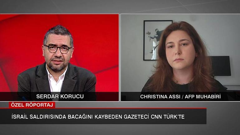 İsrail saldırısında bacağını kaybeden gazeteci CNN TÜRK’e konuştu: Adalete inanmıyorum