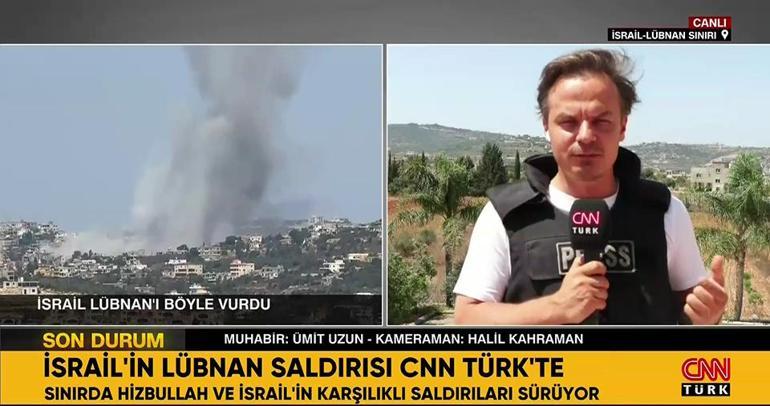 VİDEO HABER | İsrailin Lübnan saldırısı CNN TÜRKte