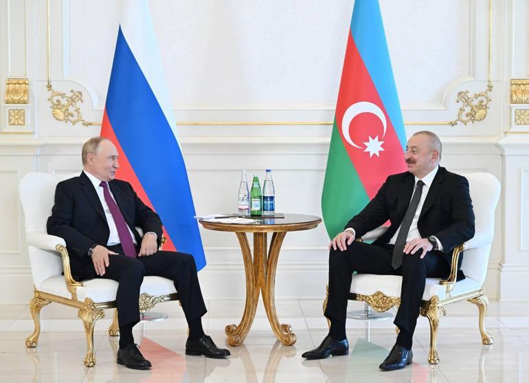 Putin ve Aliyev, Baküde görüştü: Dikkat çeken Ermenistan mesajı...