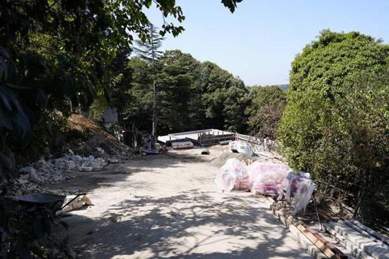 Boğazdaki orman arazinin ortasına villa Çalışma durduruldu: Adalet Bakanlığı soruşturma başlattı...