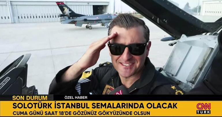 SOLOTÜRK İstanbulda rekor tazeleyecek 1. Pilot Murat Bakıcıdan CNN TÜRKe özel açıklamalar...