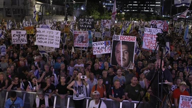 Video Haber | Tel Avivde rehine protestosu