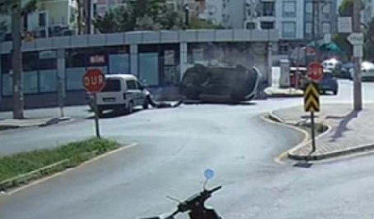 Antalyada insanlık ölmemiş dedirten görüntü Herkes yardıma koştu | Video Haber