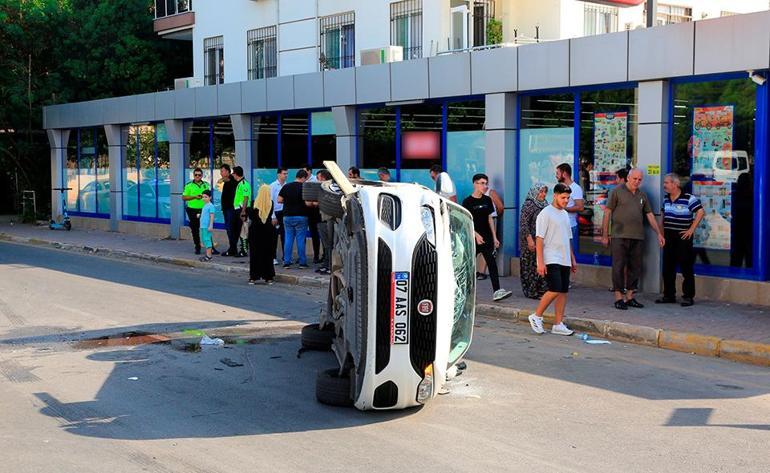 Antalyada insanlık ölmemiş dedirten görüntü Herkes yardıma koştu | Video Haber