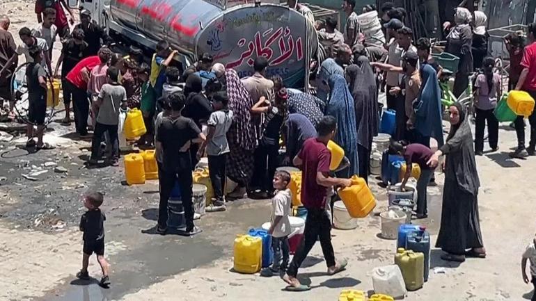 Gazzeliler yüksek fiyatlardan da gıdaya ulaşamıyor