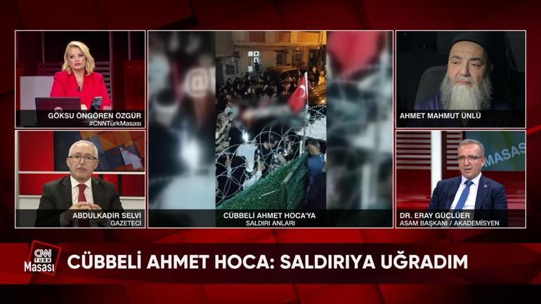 Cübbeli Ahmet Hocaya yumruklu saldırı  CNN TÜRKte yaşadıklarını anlattı