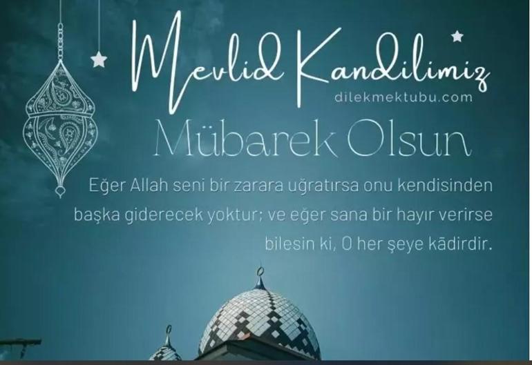 Mevlid Kandili Mesajları, Sözleri 2024: Resimli, ayetli, hadisli ve duygulu, anlamlı kandil mesajları ve sözleri