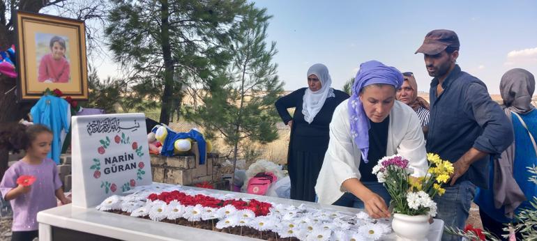 Narinin mezarı yapıldı, başucuna Türk bayrağı dikildi | Video Haber