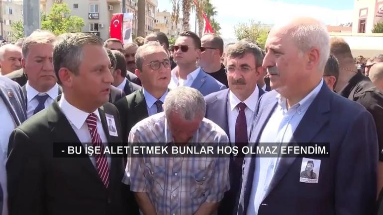 Video | Özel’e cenaze adabı tepkisi