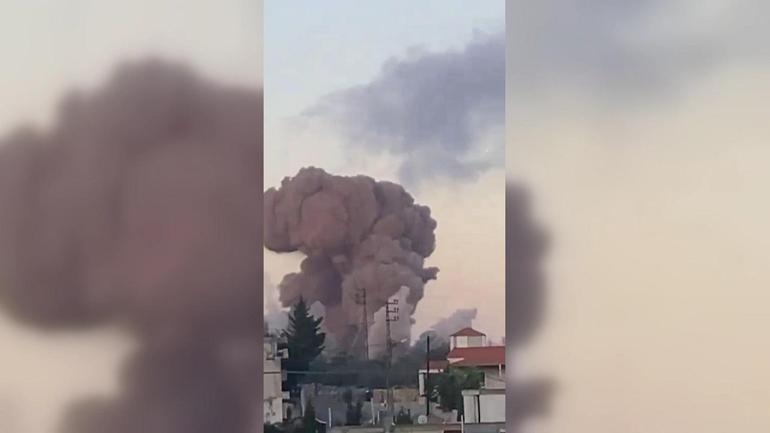 ORTA DOĞU YANGIN YERİ: İsrailden Lübnana ağır bombardıman