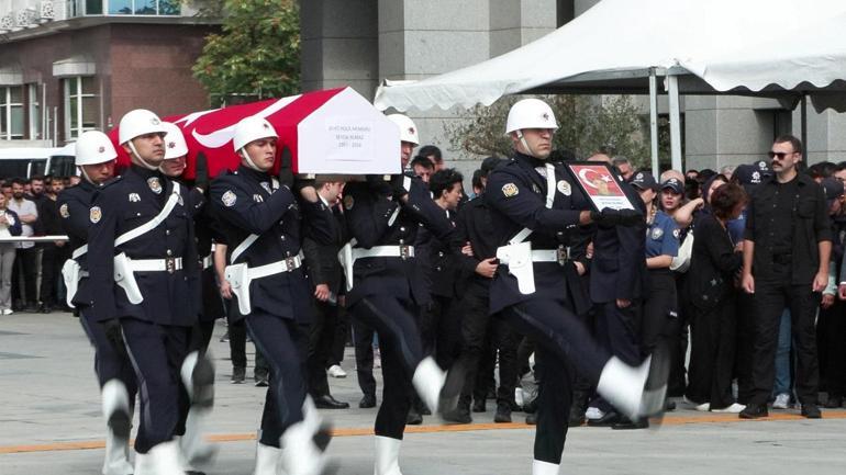 27 yaşında şehit düşen polis Şeyda Yılmaz için İstanbul’da tören düzenlendi