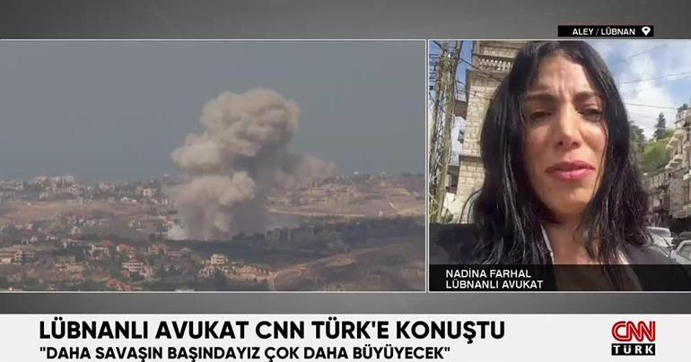 Lübnanlıların korkusunu gözyaşları içinde CNN TÜRKte anlattı | Video Haber