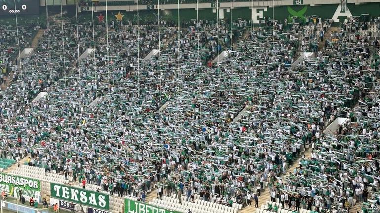 Bursaspor, taraftar sayısıyla yeni bir rekora imza attı