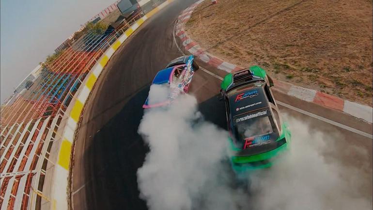 Kadın driftçiler piste indi, şov yaptı | Video Haber