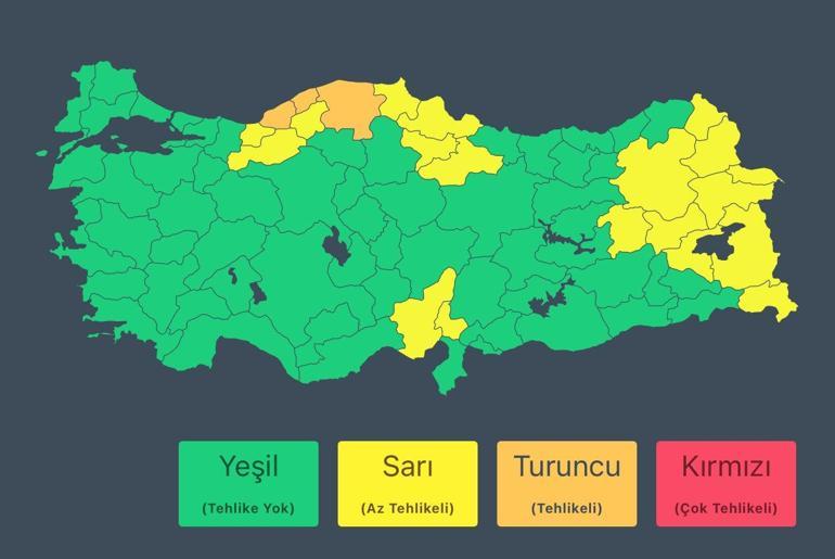 SON DAKİKA | AFAD il il uyardı: Yarın özellikle bu şehirlere dikkat