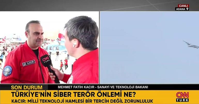 SON DAKİKA | Bakan Kacır CNN TÜRKte: Milli teknoloji hamlesi bir tercih değil, zorunluluk