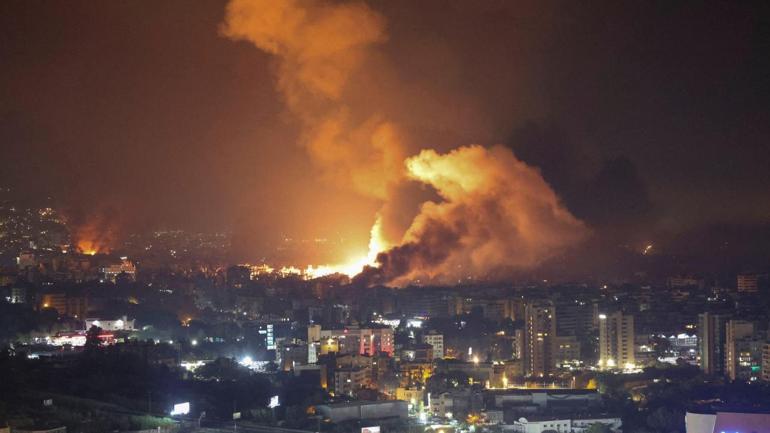 SON DAKİKA GELİŞMELERİ || Orta Doğuda kıyamet kopabilir İsrail Beyruta bomba yağdırdı