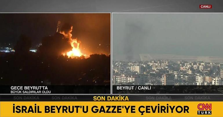 İsrail Beyrutu Gazzeye çeviriyor | Video Haber