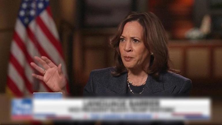 Kamala Harris kendisini en çok eleştiren TVye konuştu Dikkat çeken Biden açıklaması...