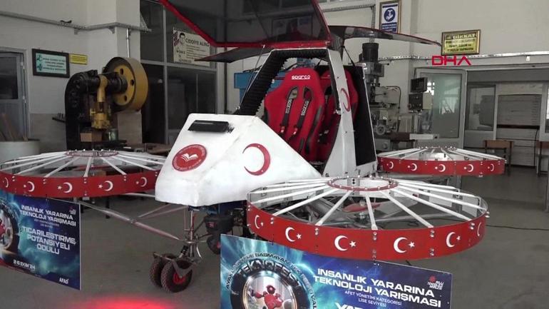 İnsanlı ilk yardım dronu Teknofestte dikkat çekmişti… İki ödül birden aldı