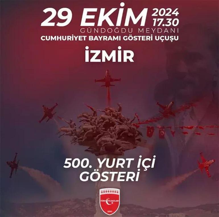 SOLOTÜRK ve Türk Yıldızları 29 Ekim uçak gösterisi saat kaçta, nerede yapılacak