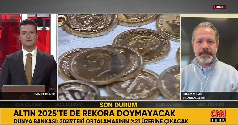 SON DAKİKA: Yatırımcı için altın alma zamanı mı Uzman isimden CNN TÜRKte net cevap