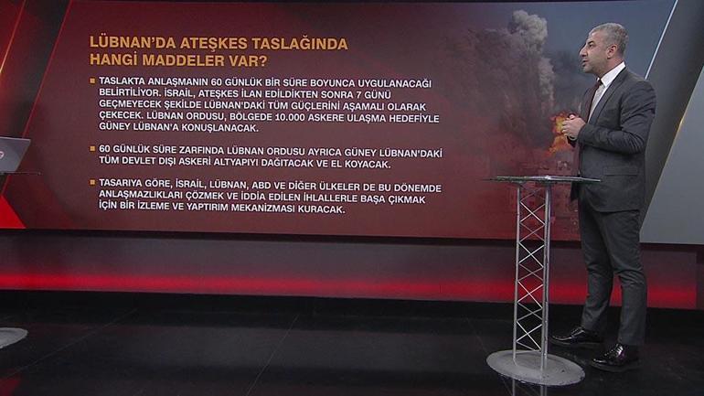 SON DAKİKA HABERİ: Lübnanda ateşkes taslağı CNN TÜRKte | Video Haber