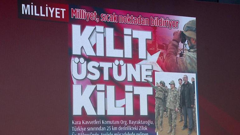 Irakın kuzeyinde kilit üstüne kilit...