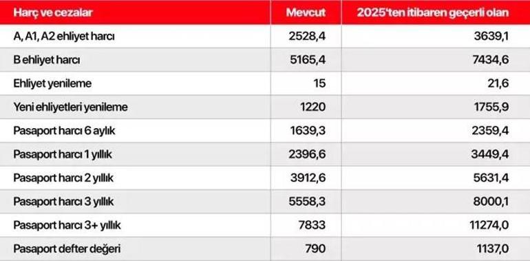 PASAPORT HARCI 2025… Pasaport fiyatları ne kadar, kaç TL 6 ay, 1 yıl 10 yıl pasaport harcı 2025