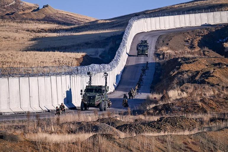 SON DAKİKA HABERİ: Hudut hattında 25 katmanlı güvenlik duvarı: Kaçak geçişe izin yok